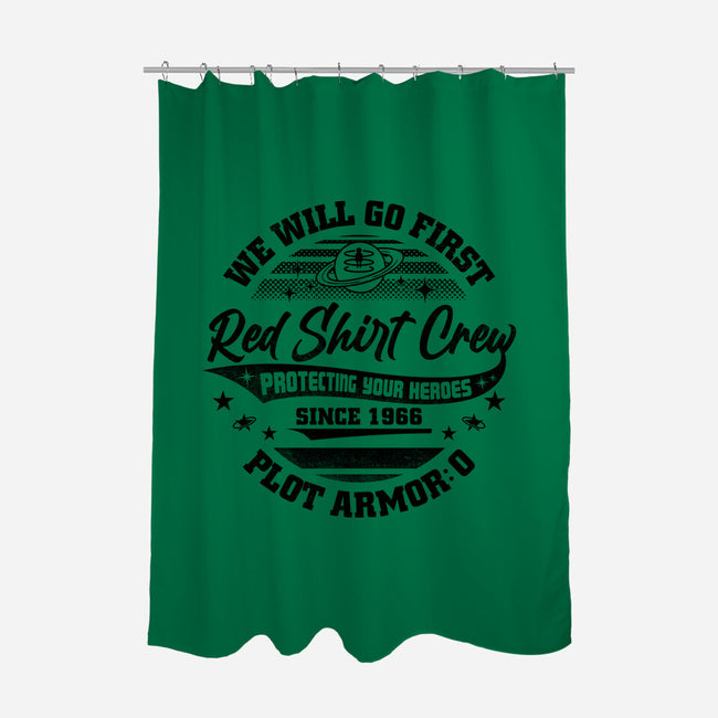 Red Shirt Crew-None-Polyester-Shower Curtain-rocketman_art
