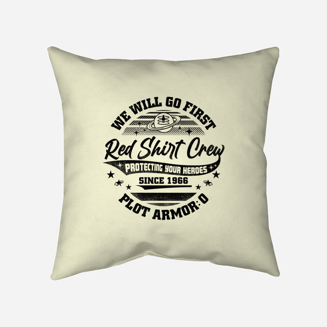 Red Shirt Crew-None-Removable Cover w Insert-Throw Pillow-rocketman_art