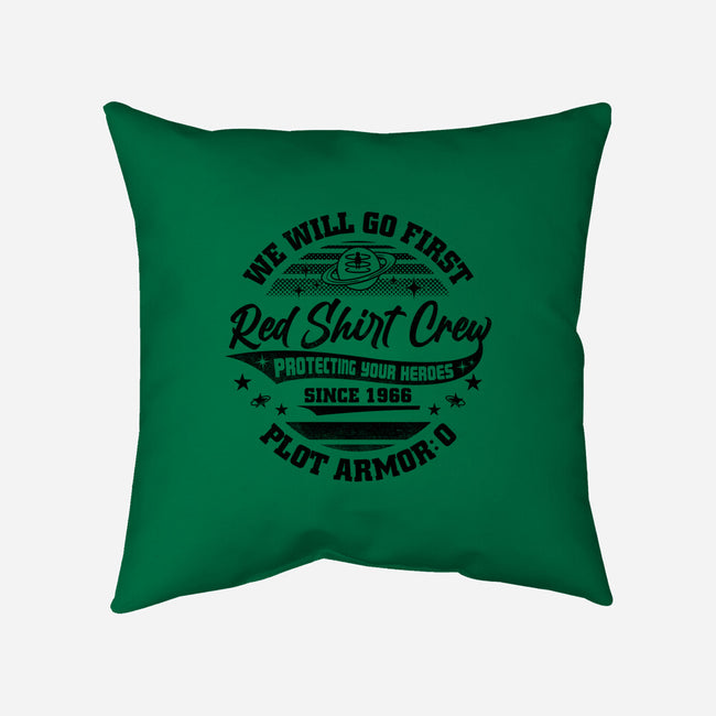 Red Shirt Crew-None-Removable Cover w Insert-Throw Pillow-rocketman_art