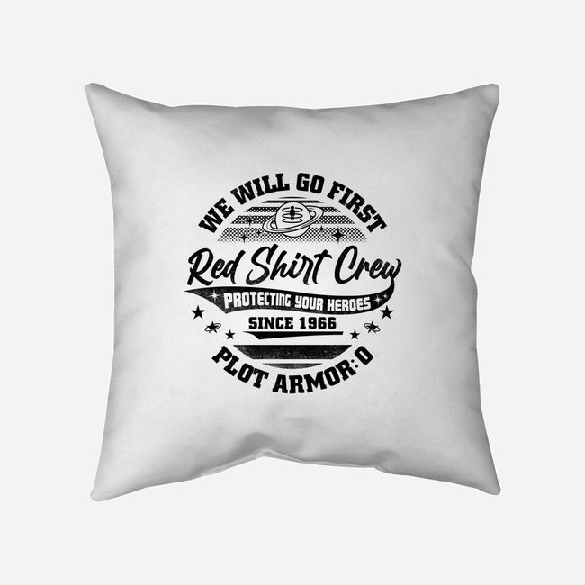Red Shirt Crew-None-Removable Cover w Insert-Throw Pillow-rocketman_art