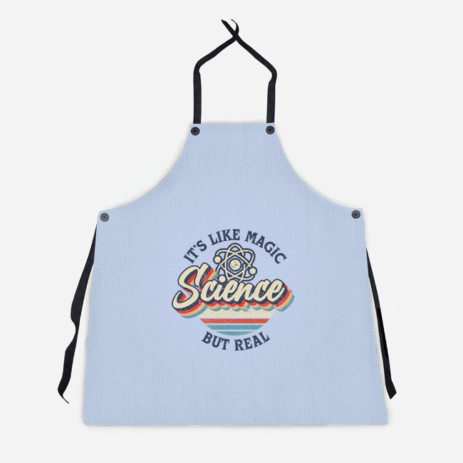 Science Magic Vintage-Unisex-Kitchen-Apron-rocketman_art
