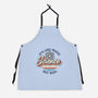 Science Magic Vintage-Unisex-Kitchen-Apron-rocketman_art