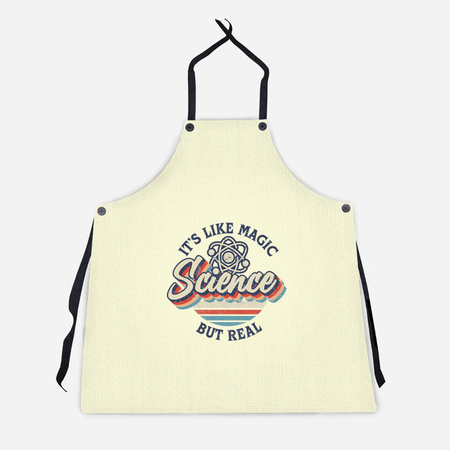 Science Magic Vintage-Unisex-Kitchen-Apron-rocketman_art