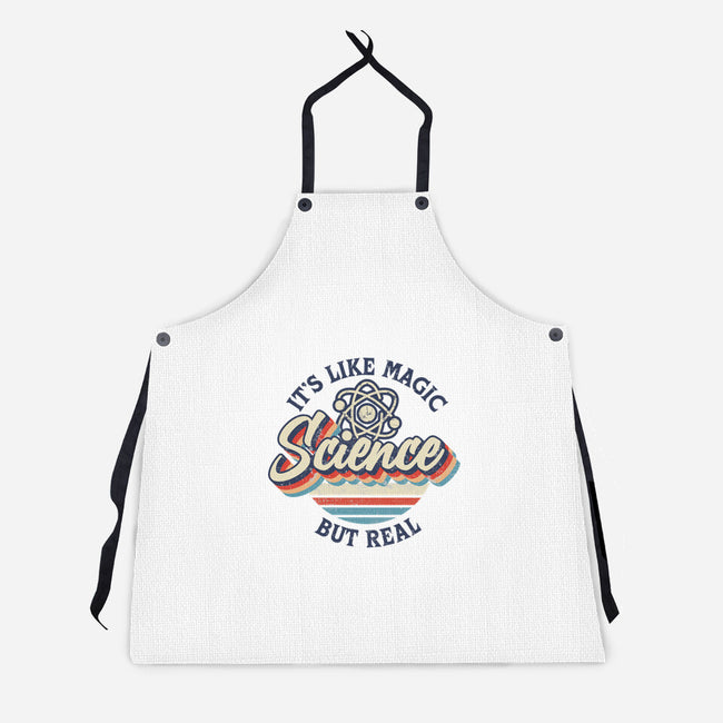 Science Magic Vintage-Unisex-Kitchen-Apron-rocketman_art