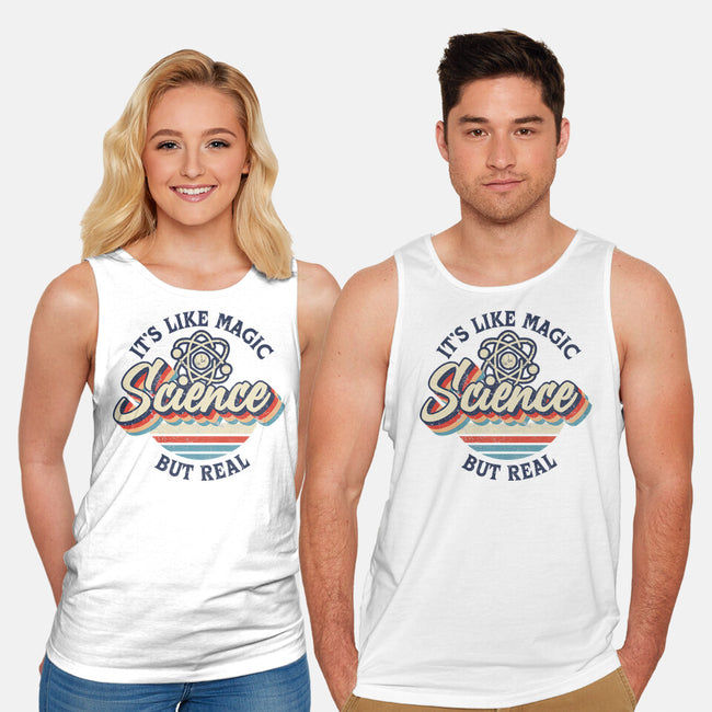 Science Magic Vintage-Unisex-Basic-Tank-rocketman_art