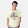 Science Magic Vintage-Mens-Basic-Tee-rocketman_art