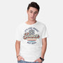 Science Magic Vintage-Mens-Basic-Tee-rocketman_art