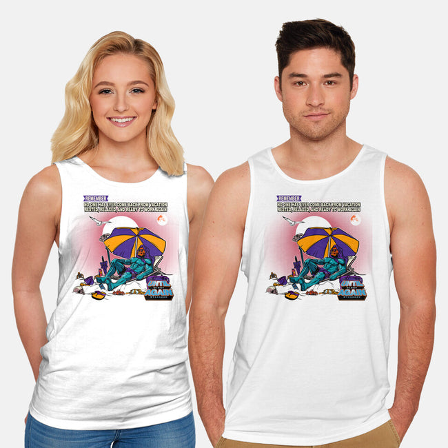 Beach Overlord-Unisex-Basic-Tank-AndreusD