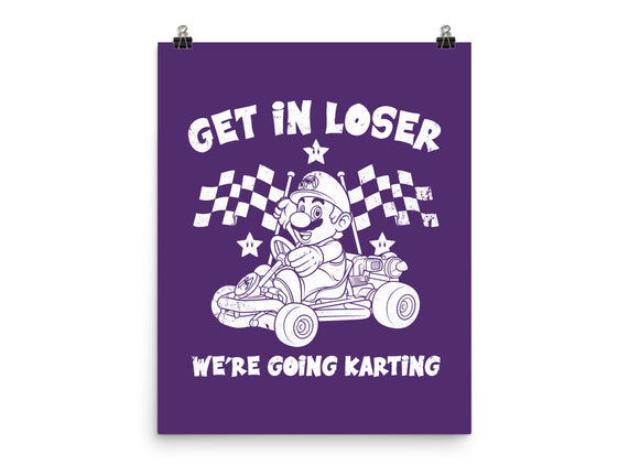 We’re Going Karting