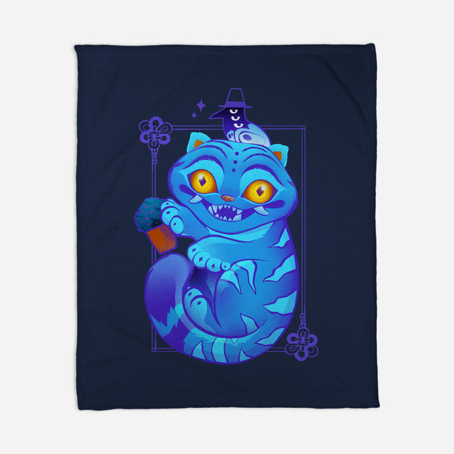 Derpy Tiger-None-Fleece-Blanket-ricolaa