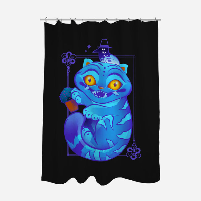 Derpy Tiger-None-Polyester-Shower Curtain-ricolaa