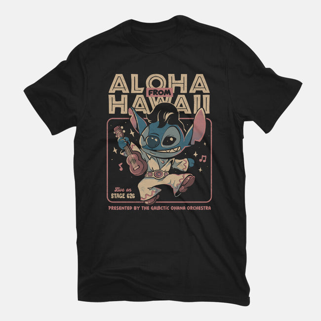 Aloha From Hawaii-Mens-Basic-Tee-Arigatees