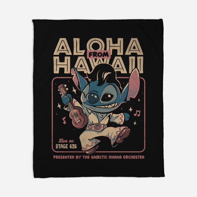 Aloha From Hawaii-None-Fleece-Blanket-Arigatees