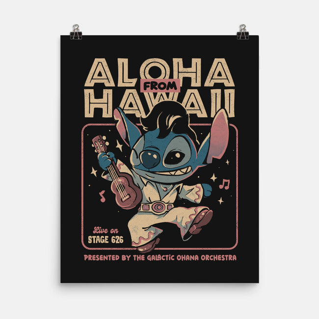 Aloha From Hawaii-None-Matte-Poster-Arigatees