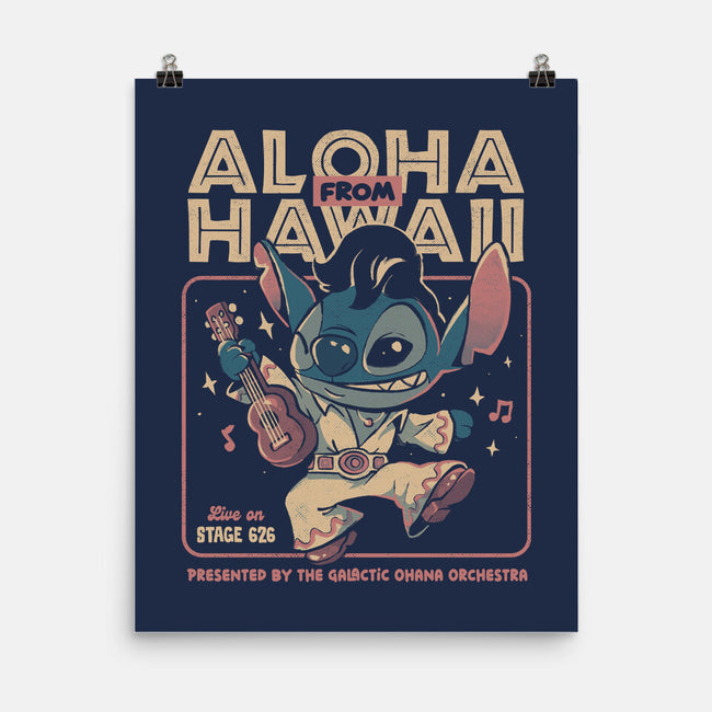 Aloha From Hawaii-None-Matte-Poster-Arigatees