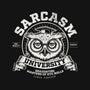 Sarcasm University-Unisex-Basic-Tee-Popnotic