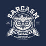 Sarcasm University-Mens-Basic-Tee-Popnotic