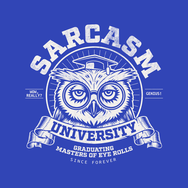 Sarcasm University-Mens-Basic-Tee-Popnotic