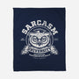 Sarcasm University-None-Fleece-Blanket-Popnotic