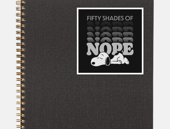 Fifty Shades Of Nope
