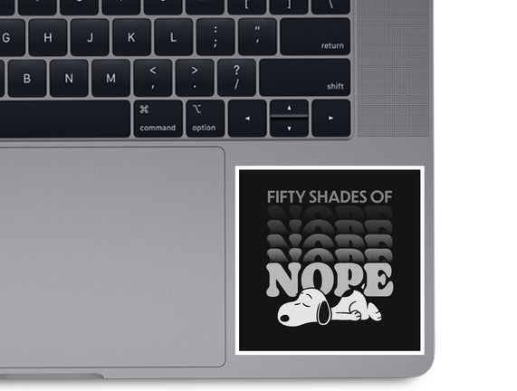 Fifty Shades Of Nope