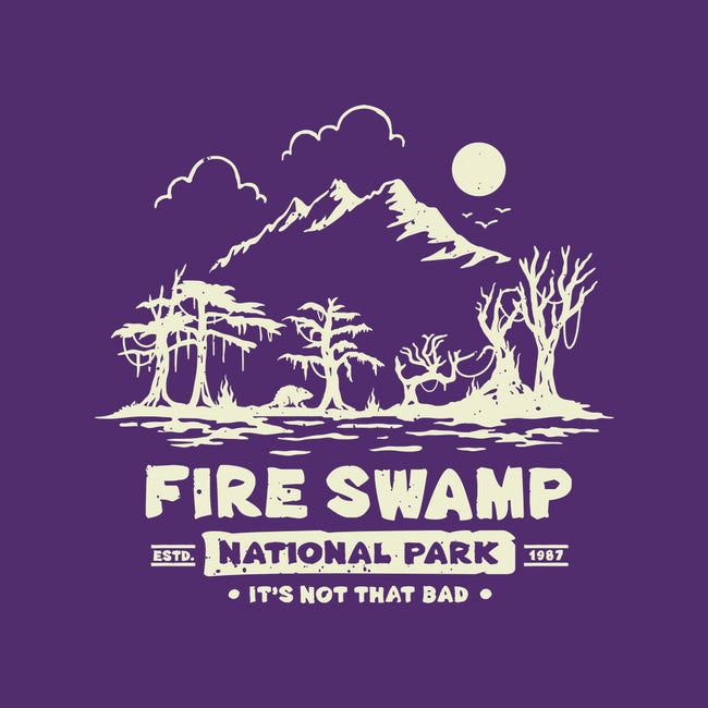 Fire Swamp National Park-None-Stretched-Canvas-retrodivision
