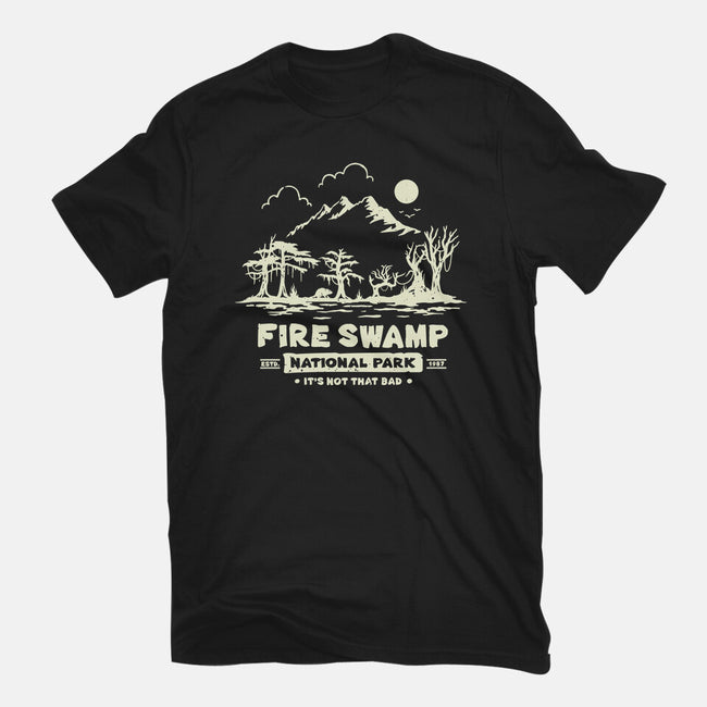 Fire Swamp National Park-Youth-Basic-Tee-retrodivision
