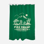 Fire Swamp National Park-None-Polyester-Shower Curtain-retrodivision