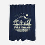 Fire Swamp National Park-None-Polyester-Shower Curtain-retrodivision