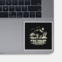 Fire Swamp National Park-None-Glossy-Sticker-retrodivision