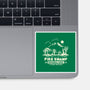 Fire Swamp National Park-None-Glossy-Sticker-retrodivision