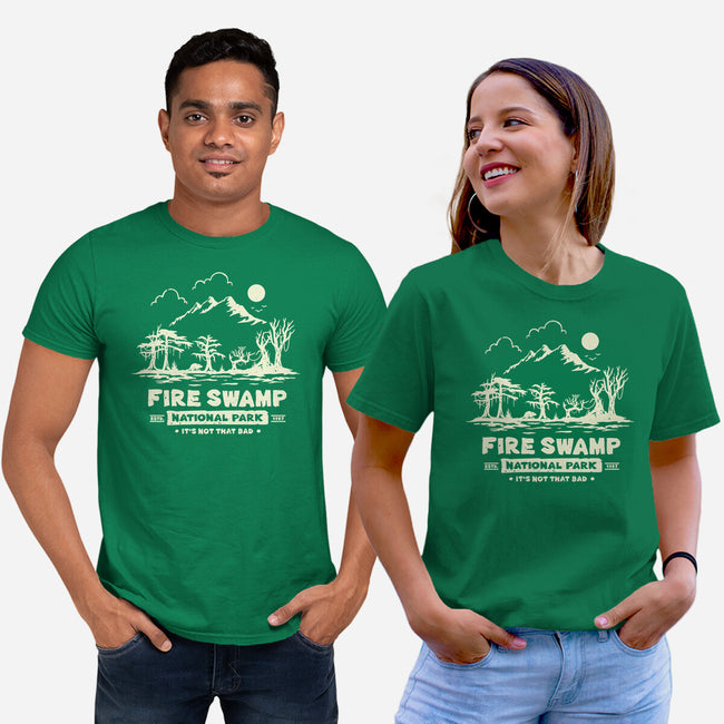 Fire Swamp National Park-Unisex-Basic-Tee-retrodivision