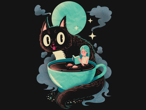 Books Coffee And Giant Cats