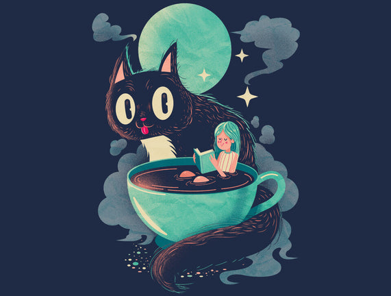 Books Coffee And Giant Cats
