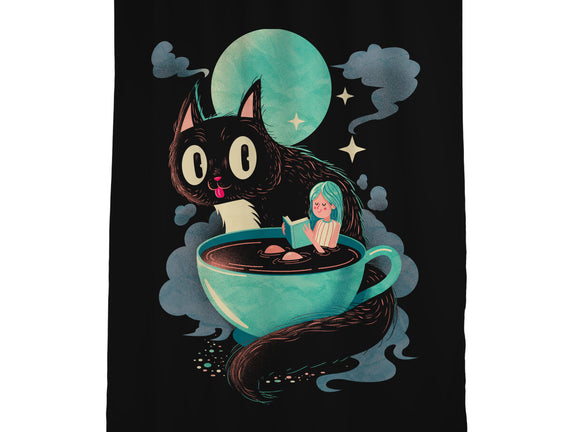 Books Coffee And Giant Cats