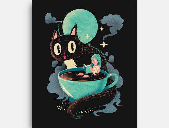 Books Coffee And Giant Cats