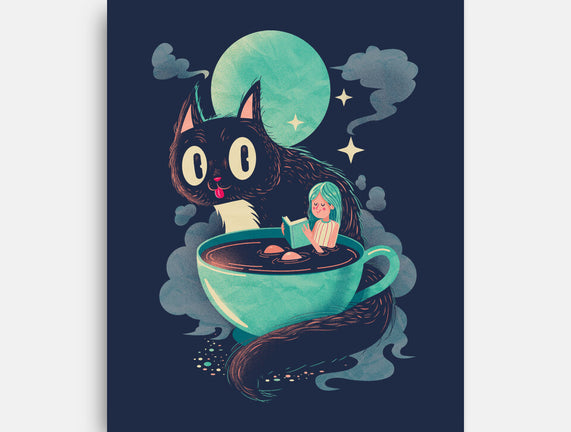 Books Coffee And Giant Cats