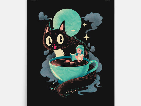 Books Coffee And Giant Cats