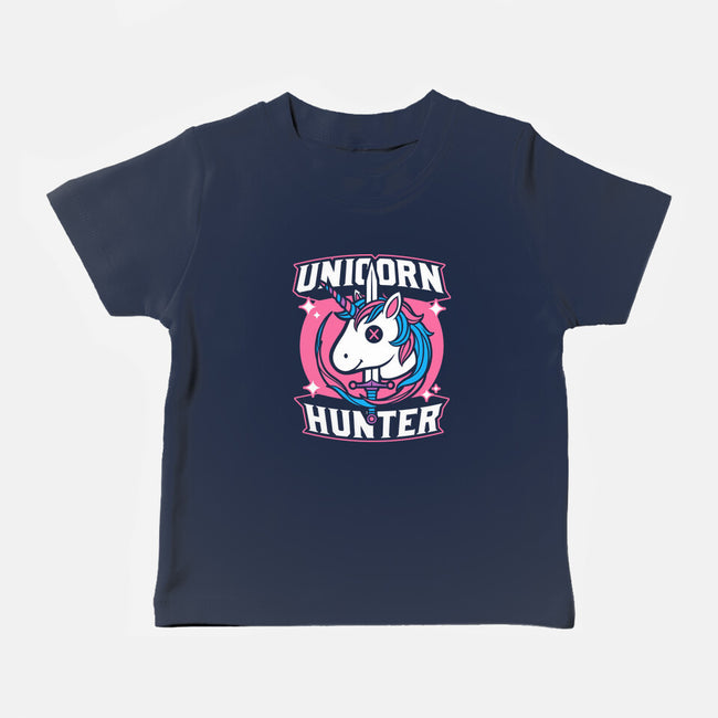Unicorn Hunter-Baby-Basic-Tee-Studio Mootant
