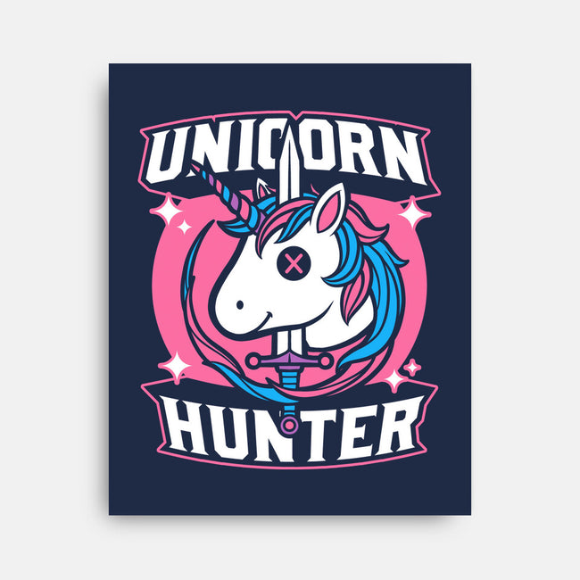 Unicorn Hunter-None-Stretched-Canvas-Studio Mootant