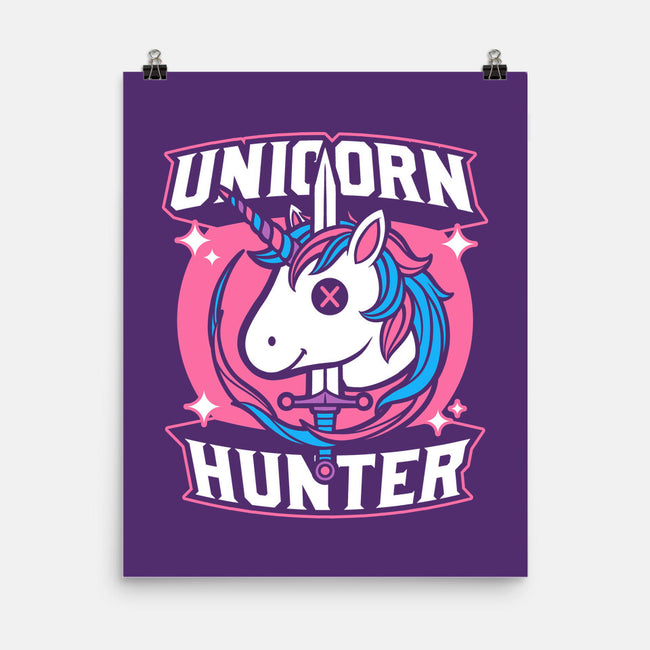 Unicorn Hunter-None-Matte-Poster-Studio Mootant