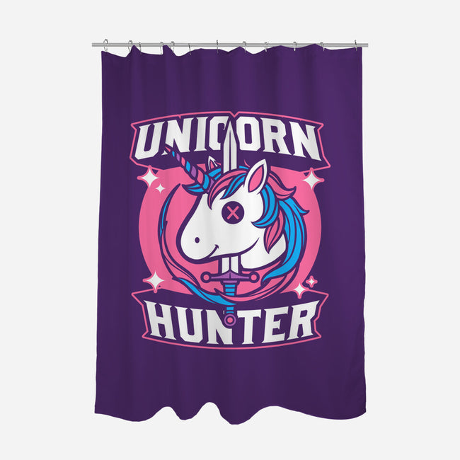 Unicorn Hunter-None-Polyester-Shower Curtain-Studio Mootant