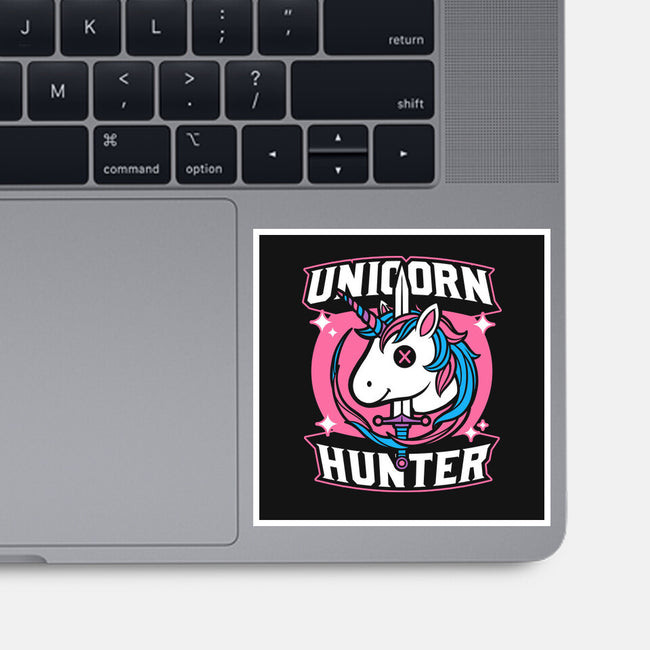 Unicorn Hunter-None-Glossy-Sticker-Studio Mootant