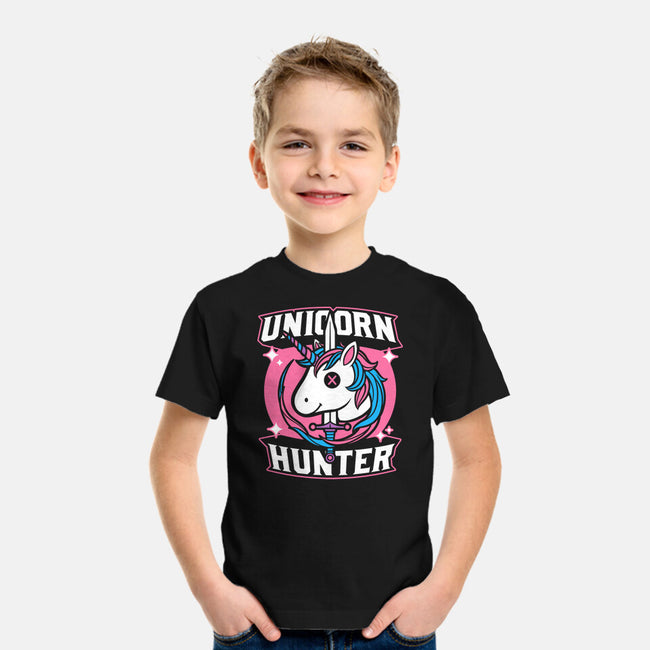Unicorn Hunter-Youth-Basic-Tee-Studio Mootant