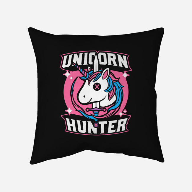 Unicorn Hunter-None-Removable Cover w Insert-Throw Pillow-Studio Mootant