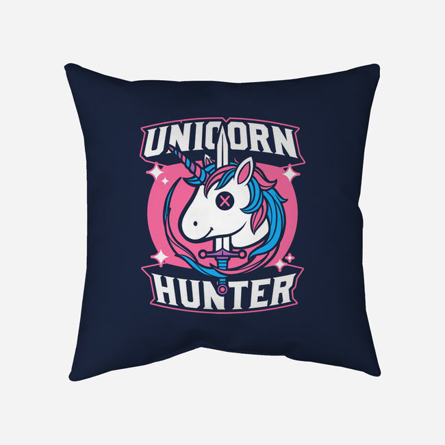 Unicorn Hunter-None-Removable Cover w Insert-Throw Pillow-Studio Mootant