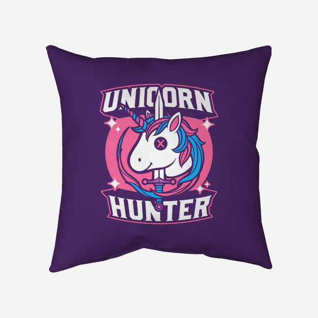 Unicorn Hunter-None-Removable Cover w Insert-Throw Pillow-Studio Mootant