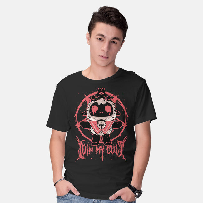 Demon Lamb Lord-Mens-Basic-Tee-Studio Mootant