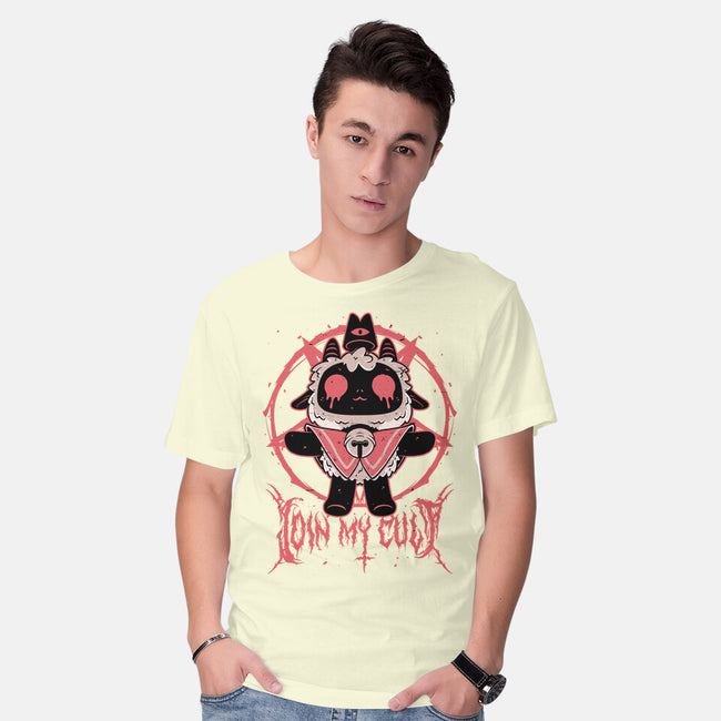 Demon Lamb Lord-Mens-Basic-Tee-Studio Mootant