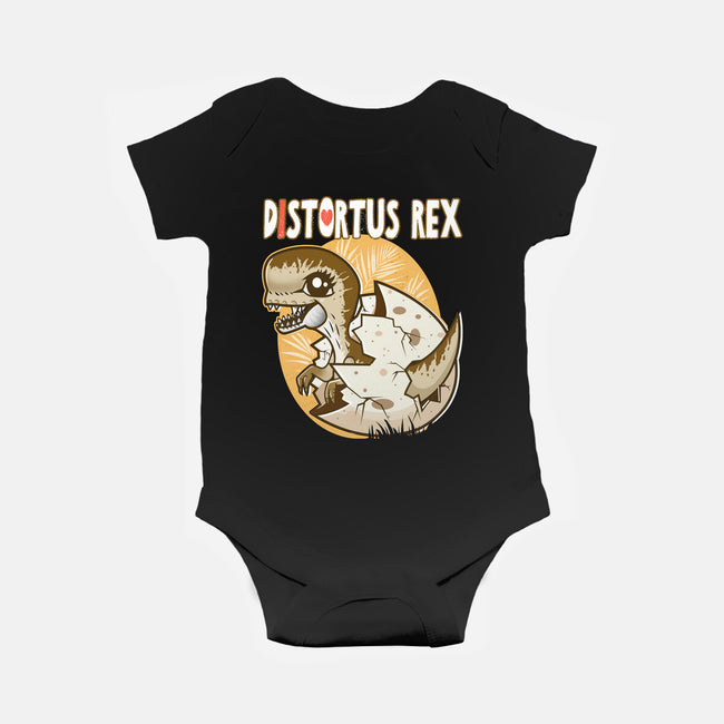 I Heart Distortus Rex-Baby-Basic-Onesie-palmstreet